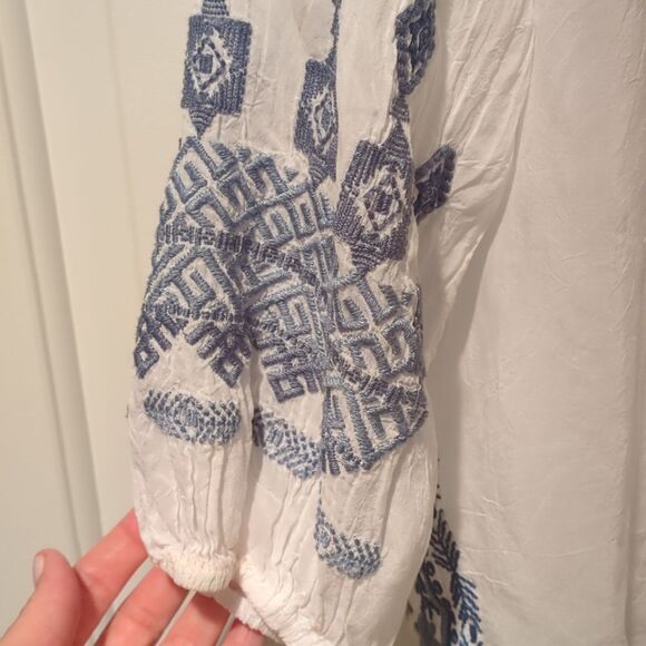 Johnny Was Chelsee Blouse XS - Picture 7 of 9